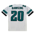 Ndoa P.Eagles 1996 #20 Brian Dawkins Mitchell & Ness White Authentic Throwback Retired Player Stitched Puhic Jersey