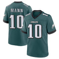 Ndoa P.Eagles #10 Braden Mann Player Green Home Game Stitched Jerseys