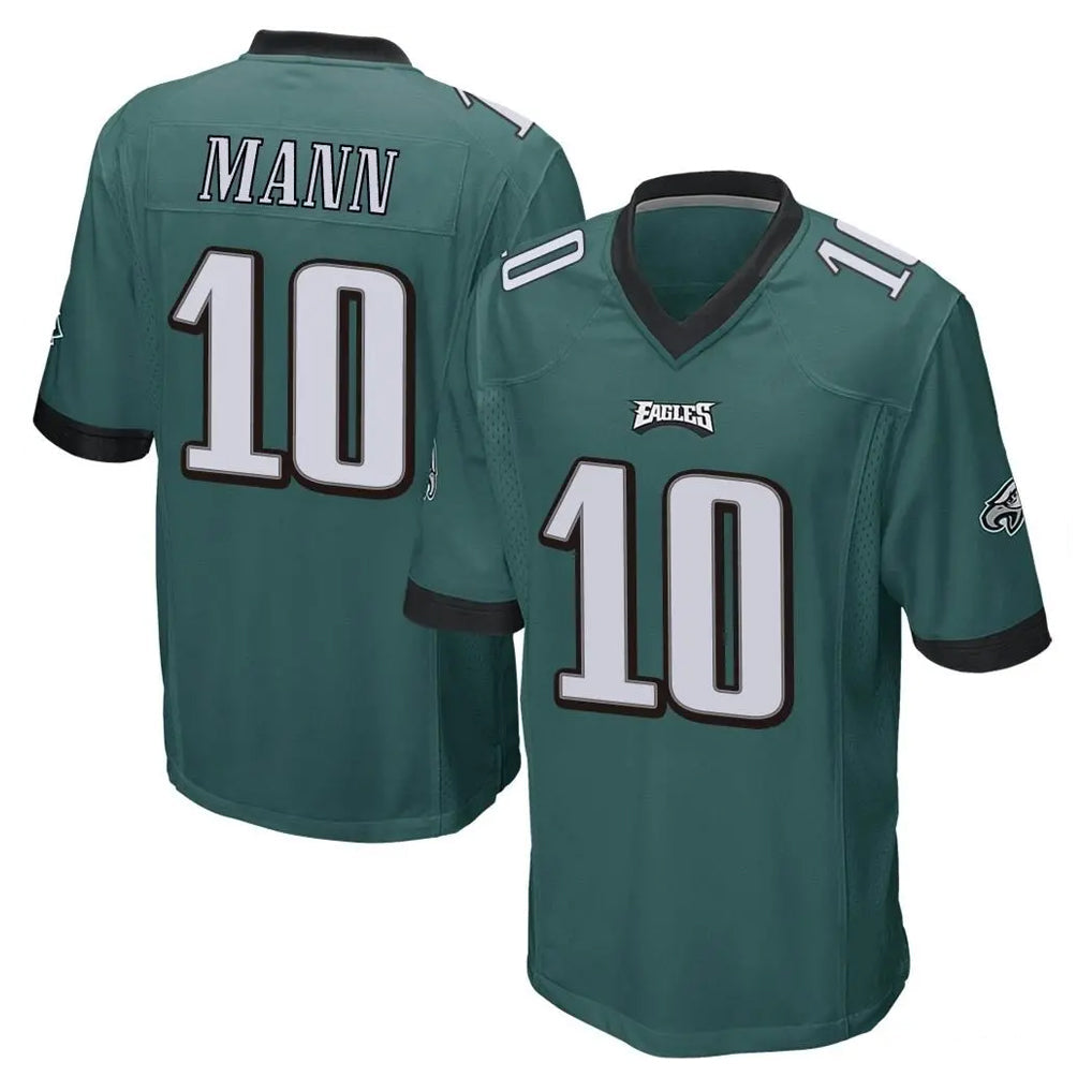 Ndoa P.Eagles #10 Braden Mann Player Team Color Green Home Game Stitched Jerseys