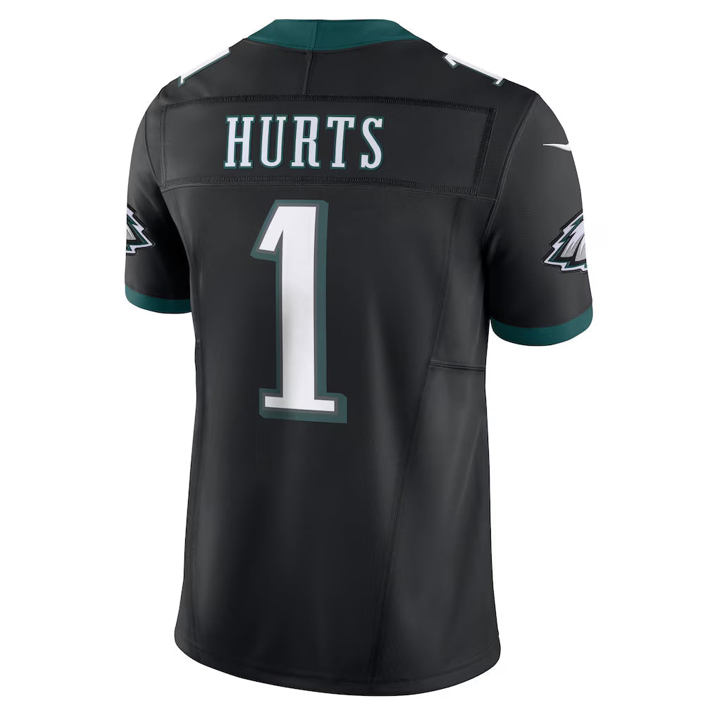 Ndoa P.Eagles #1 Jalen Hurts Player Limited Black Vapor F.U.S.E. Stitched Jerseys