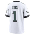 Ndoa P.Eagles #1 Jalen Hurts Player White Home Game Stitched Jerseys