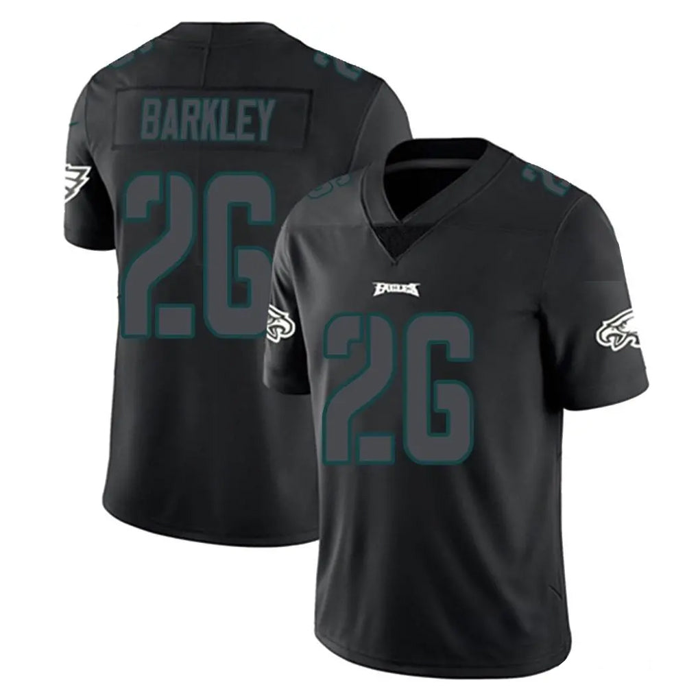 Ndoa P.Eagles #26 Saquon Barkley Player Limited Black Impact Home Game Stitched Jerseys