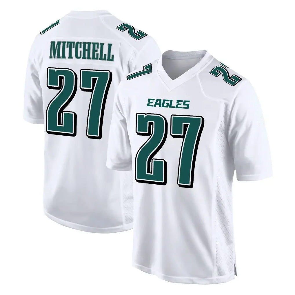 Ndoa P.Eagles #27 Quinyon Mitchell Player White Tundra Fashion Home Game Stitched Jerseys