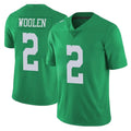Ndoa P.Eagles #2 Riq Woolen Player Green Limited Vapor Untouchable Home Game Stitched Jerseys