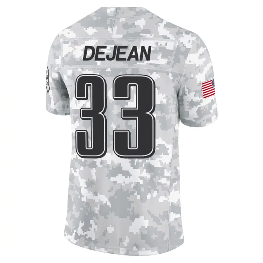 Ndoa P.Eagles #33 Cooper DeJean Player Arctic Camo Salute to Service Limited Stitched Jerseys