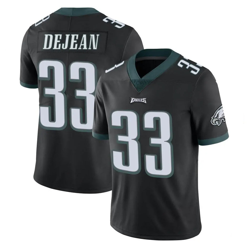 Ndoa P.Eagles #33 Cooper DeJean Player Black Limited Vapor Untouchable Home Game Stitched Jerseys