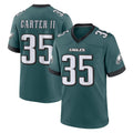 Ndoa P.Eagles #35 Michael Carter II Player Green Home Game Stitched Jerseys
