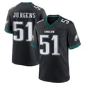 Ndoa P.Eagles #51 Cam Jurgens Player Black Game Home Stitched Jerseys