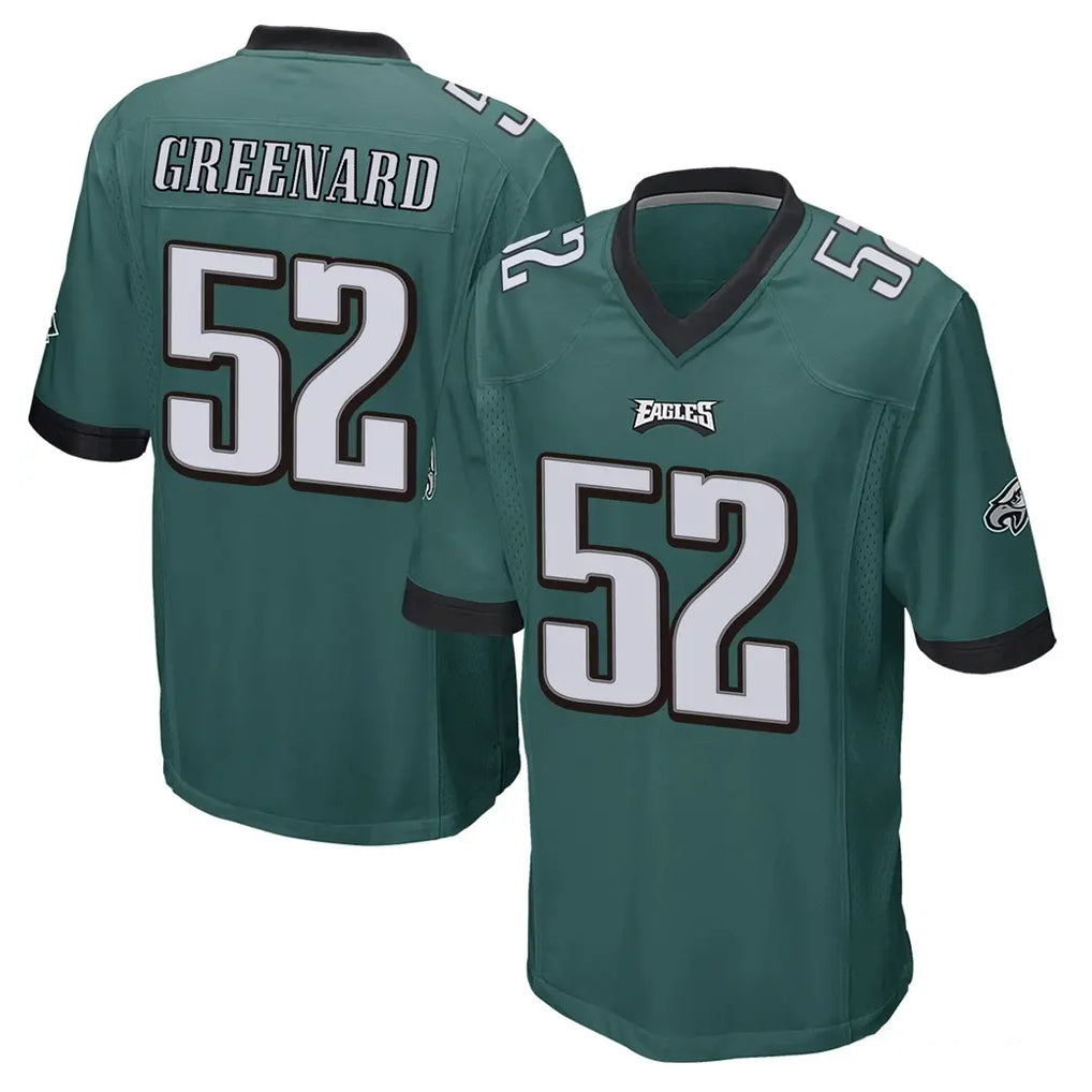 Ndoa P.Eagles #52 Jonathan Greenard Player Team Color Green Home Game Stitched Jerseys