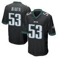 Ndoa P.Eagles #53 Zack Baun Player Black Home Game Stitched Jerseys
