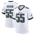 Ndoa P.Eagles #55 Brandon Graham Player White Home Game Stitched Jerseys