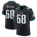 Ndoa P.Eagles #68 Jordan Mailata Player Black Game Home Stitched Jerseys