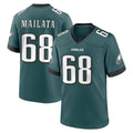 Ndoa P.Eagles #68 Jordan Mailata Player Green Home Game Stitched Jerseys