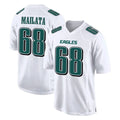 Ndoa P.Eagles #68 Jordan Mailata Player White Tundra Fashion Home Game Stitched Jerseys
