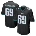 Ndoa P.Eagles #69 Landon Dickerson Player Black Home Game Stitched Jerseys