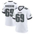 Ndoa P.Eagles #69 Landon Dickerson Player White Game Home Stitched Jerseys