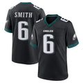 Ndoa P.Eagles #6 DeVonta Smith Player Black Game Home Stitched Jerseys