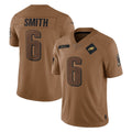 Ndoa P.Eagles #6 DeVonta Smith Player Brown Salute To Service Limited Stitched Jerseys