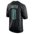 Ndoa P.Eagles #6 DeVonta Smith Player Carbon Black Fashion Game Stitched Jerseys