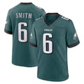 Ndoa P.Eagles #6 DeVonta Smith Player Green Home Game Stitched Jerseys
