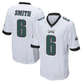 Ndoa P.Eagles #6 DeVonta Smith Player White Home Game Stitched Jerseys