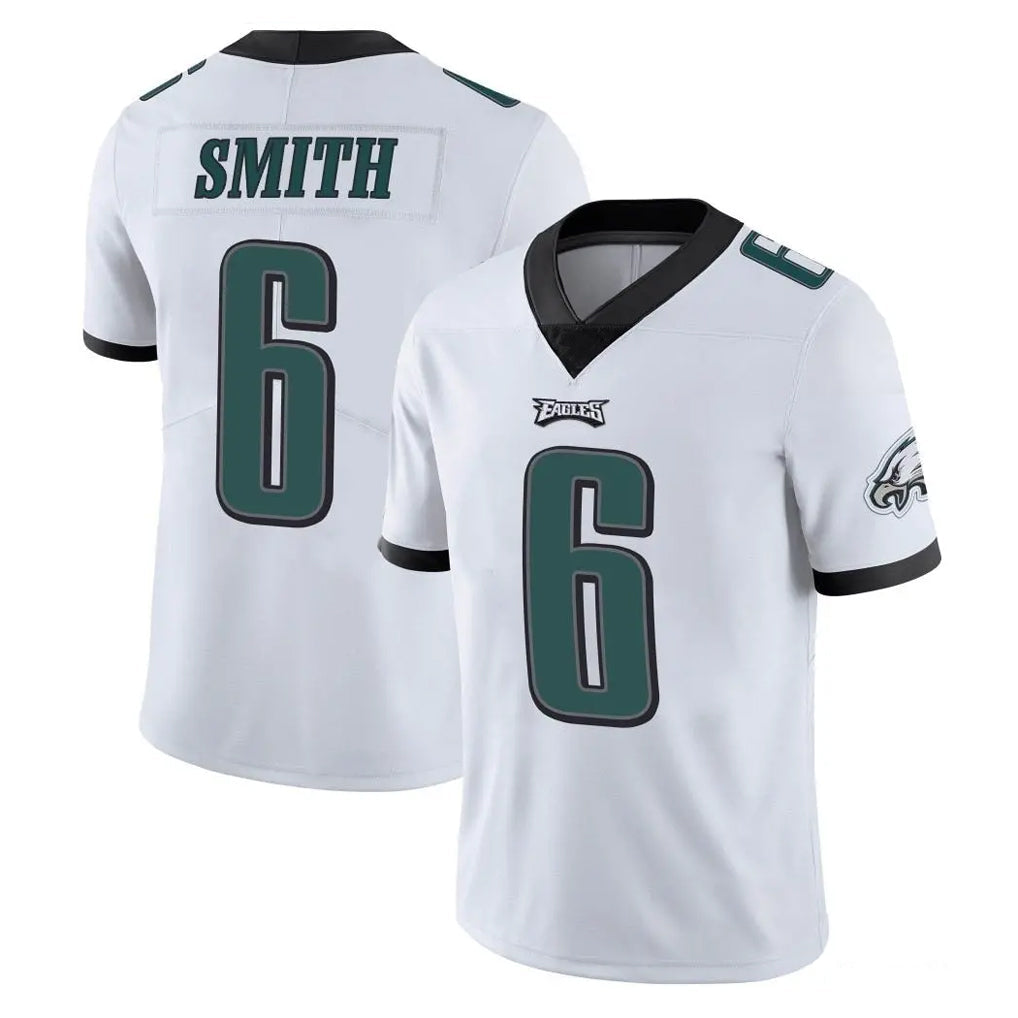 Ndoa P.Eagles #6 DeVonta Smith Player White Limited Vapor Untouchable Home Game Stitched Jerseys