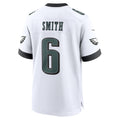 Ndoa P.Eagles #6 DeVonta Smith White White Game Stitched Jerseys