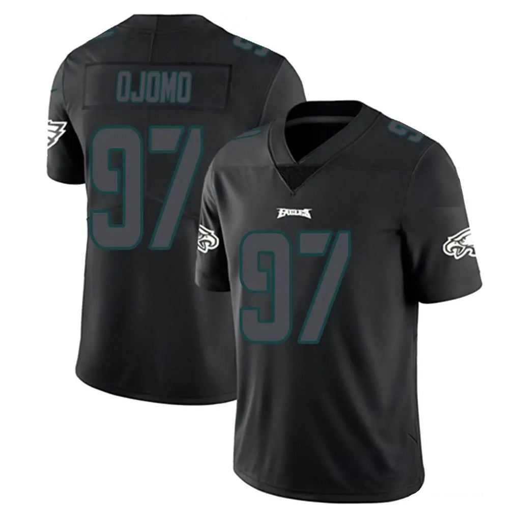 Ndoa P.Eagles #97 Moro Ojomo Player Limited Black Impact Home Game Stitched Jerseys