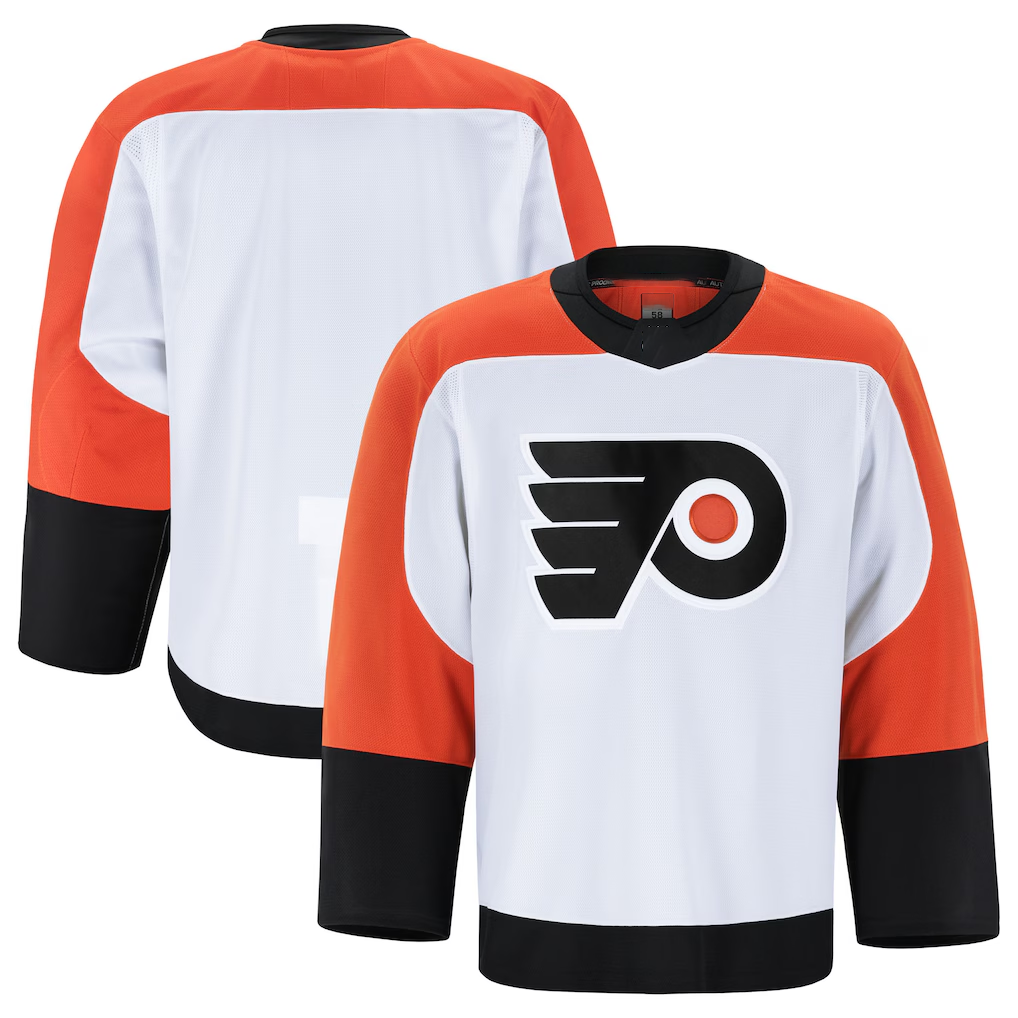 Ndoa P.Flyers White Away Authentic Pro Jerseys