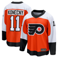 Ndoa P.Flyers #11 Travis Konecny Orange Home Breakaway Jerseys