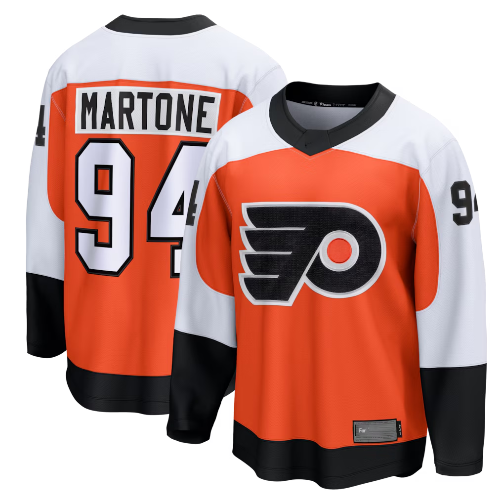 Ndoa P.Flyers #94 Porter Martone Orange Breakaway Jerseys