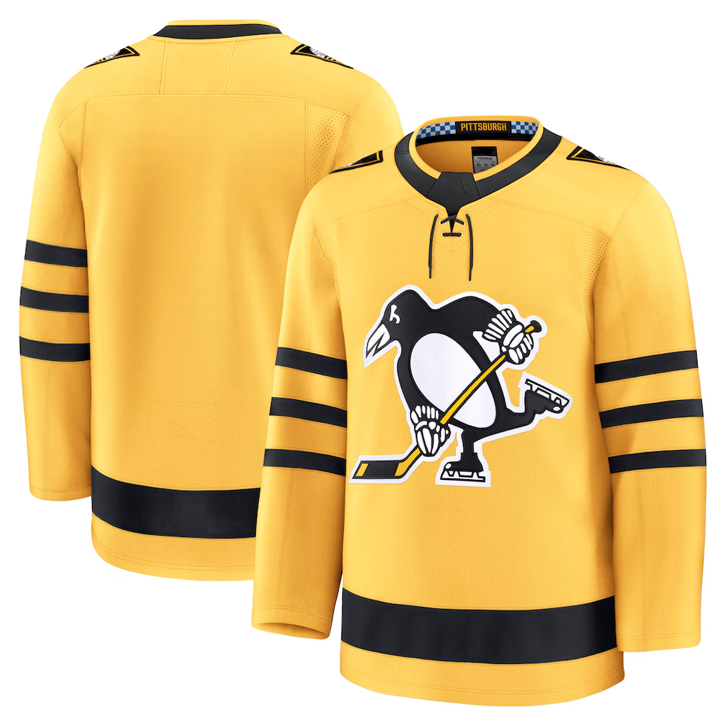 Ndoa P.Penguins Gold Alternate Premium Jerseys