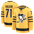 Ndoa P.Penguins #71 Evgeni Malkin Gold Alternate Premium Player Jerseys