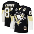 Ndoa P.Penguins #87 Sidney Crosby Black 2008 Power Play Jerseys
