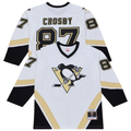 Ndoa P.Penguins #87 Sidney Crosby Mitchell & Ness White 2005 Power Play Jerseys