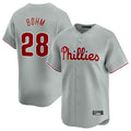 Ndoa P.Phillies #28 Alec Bohm Player Gray Home Limited Stitched Jerseys