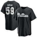 Ndoa P.Phillies #59 Jhoan Duran Player Black Alt Fashion Home Game Stitched Jerseys