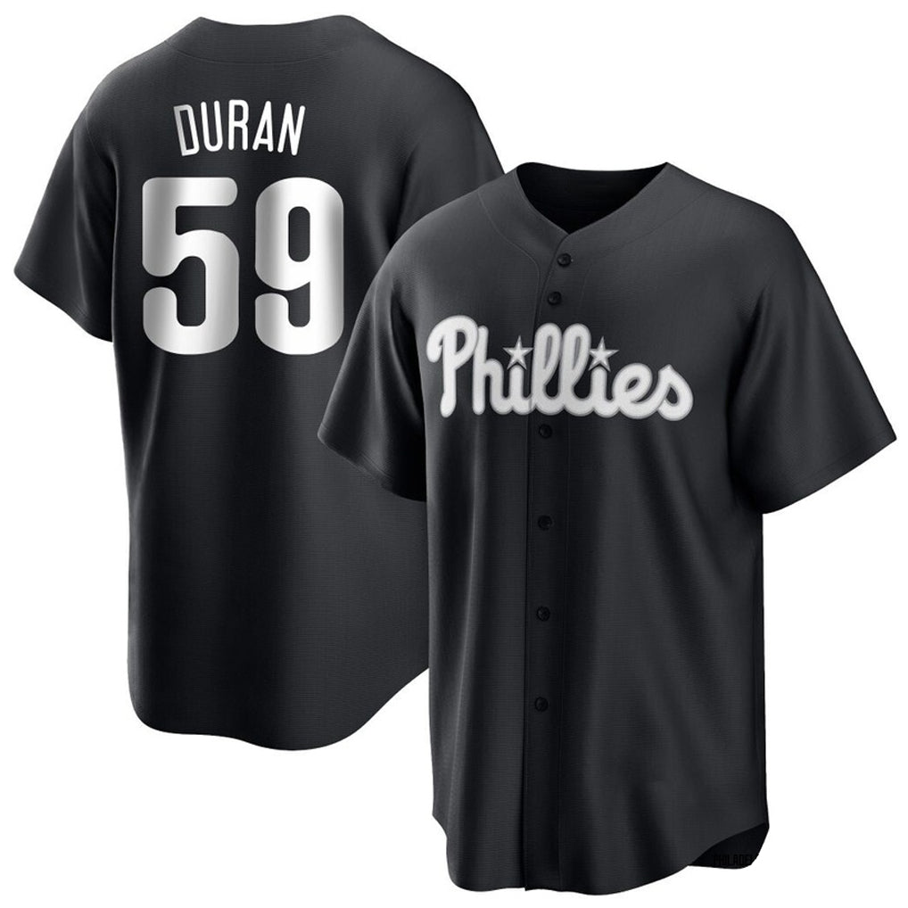 Ndoa P.Phillies #59 Jhoan Duran Player Black Alt Fashion Home Game Stitched Jerseys