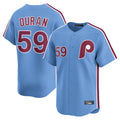 Ndoa P.Phillies #59 Jhoan Duran Player Light Blue Home Limited Stitched Jerseys