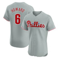 Ndoa P.Phillies #6 Ryan Howard Player Gray Home Limited Elite Stitched Jerseys