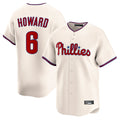 Ndoa P.Phillies #6 Ryan Howardr Player Cream Home Limited Stitched Jerseys