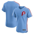 Ndoa P.Phillies Blank Player Light Blue Home Limited Elite Stitched Jerseys