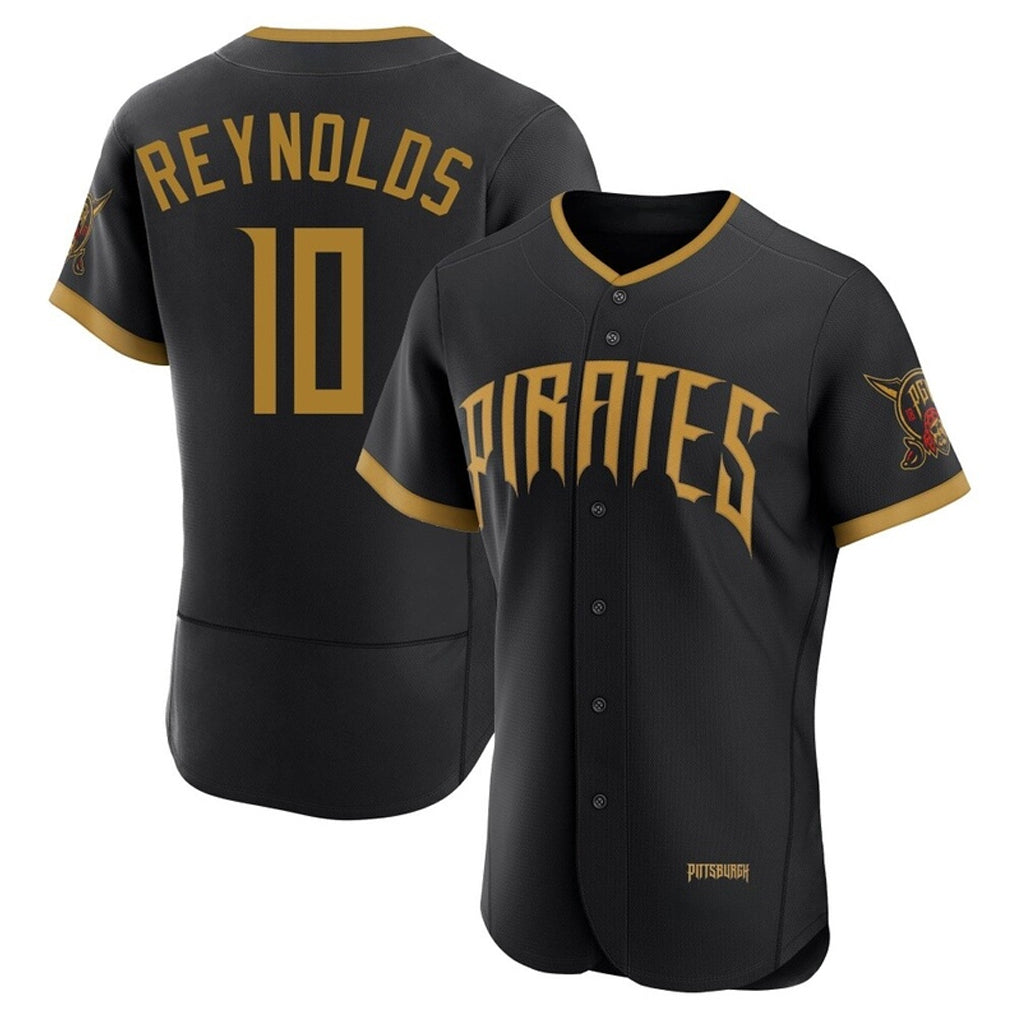 Ndoa P.Pirates #10 Bryan Reynolds Player Black 2026 City Connect Home Limited Elite Stitched Jerseys