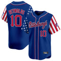 Ndoa P.Pirates #10 Bryan Reynolds Player Royal 2025 Independence Day Vapor Premier Limited Stitched Jerseys