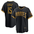 Ndoa P.Pirates #15 Oneil Cruz Player Black 2026 City Connect Home Game Stitched Jerseys