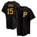 Ndoa P.Pirates #15 Oneil Cruz Player Black Alternate 2025 Home Game Stitched Jerseys