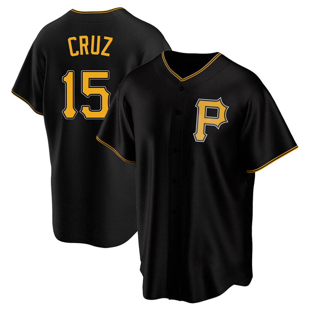 Ndoa P.Pirates #15 Oneil Cruz Player Black Alternate 2025 Home Game Stitched Jerseys
