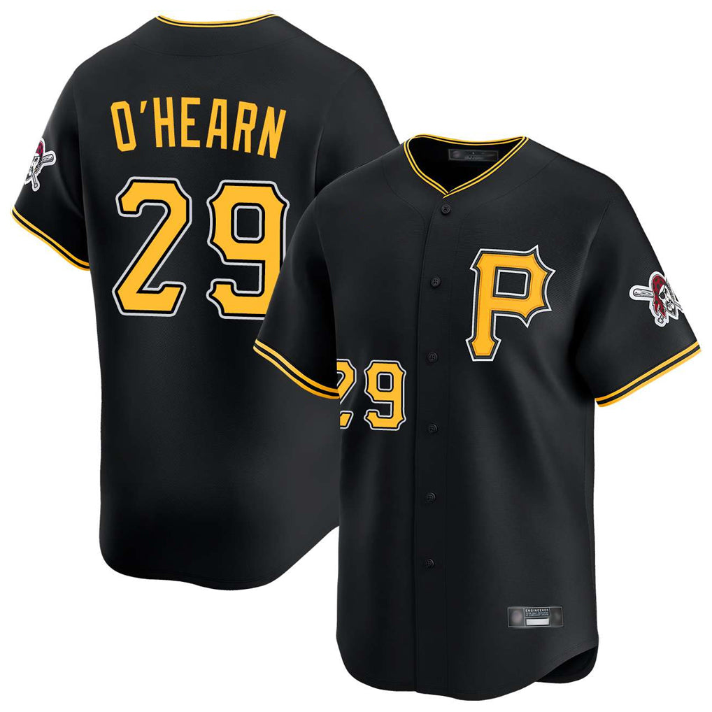 Ndoa P.Pirates #29 Ryan O'Hearn Player Black Alternate Limited Game Stitched Jerseys