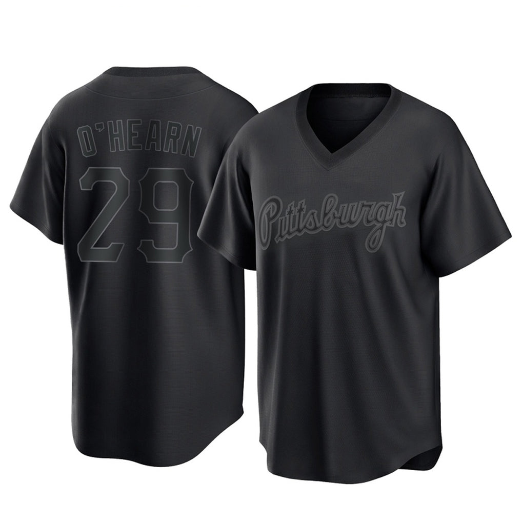 Ndoa P.Pirates #29 Ryan O?¡®Hearn Player Black Fashion Home Game Stitched Jerseys