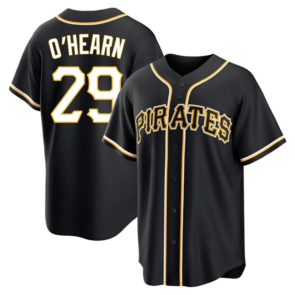Ndoa P.Pirates #29 Ryan O?¡®Hearn Player Black Fashion Out Home Game Stitched Jerseys